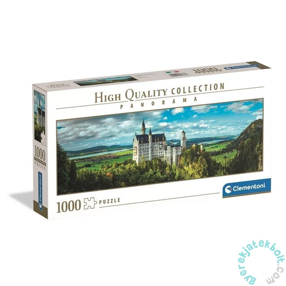 Clementoni 1000 db-os Panoráma puzzle - High Quality Collection  - Neuschwanstein kastély (39883)