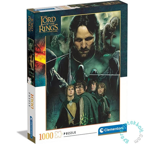 Clementoni 1000 db-os puzzle - A Gyűrűk Ura (39738)