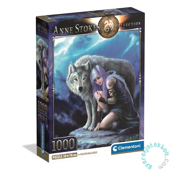 Clementoni 1000 db-os puzzle - Anne Stokes Protector (39958)