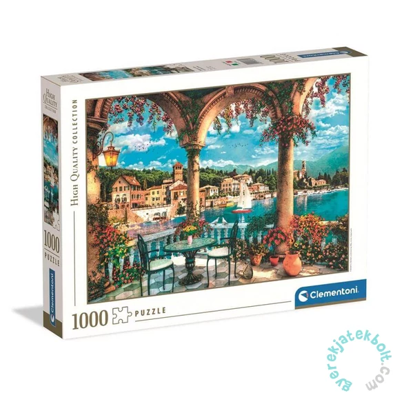Clementoni 1000 db-os puzzle - High Quality Collection - Balcony Lake (39880)