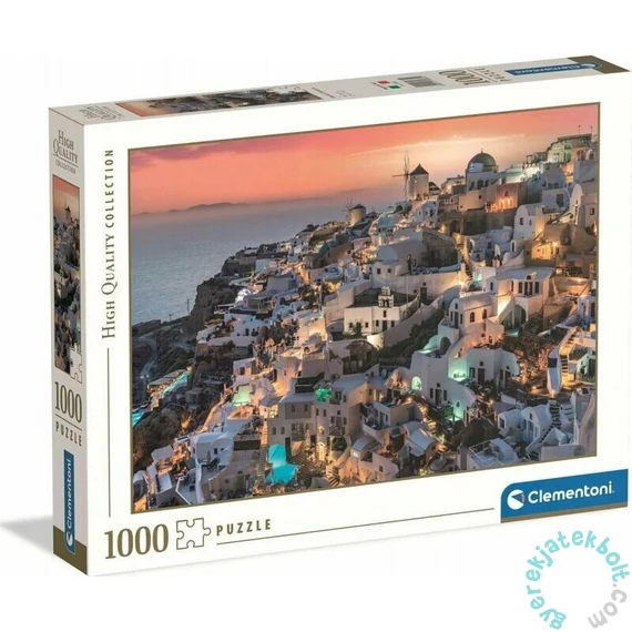 Clementoni 1000 db-os puzzle - High Quality Collection - Szantorini (39885)