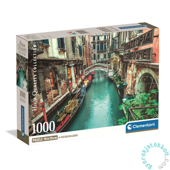 Clementoni 1000 db-os puzzle - High Quality Collection - Venice Canal (39945)