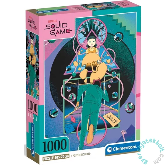 Clementoni 1000 db-os puzzle - Squid Game 2 (39900)