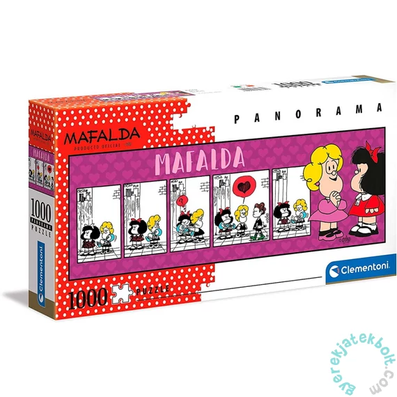 Clementoni 1000 db-os  Panoráma puzzle - Mafalda (39630)