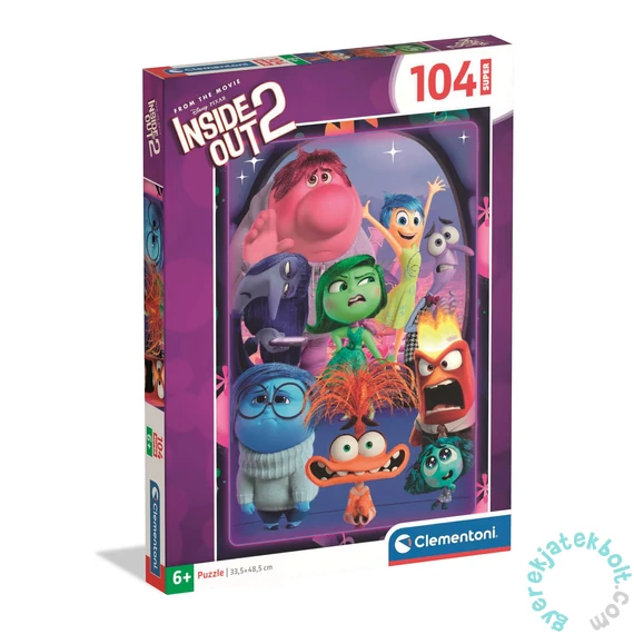 Clementoni 104 db-os puzzle - Agymanók 2 (25067)