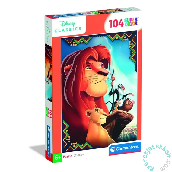 Clementoni 104 db-os puzzle - Disney Oroszlánkirály (25052)
