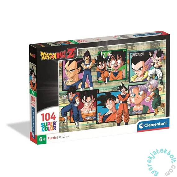 Clementoni 104 db-os Szuper Színes puzzle - Dragonball (25032)