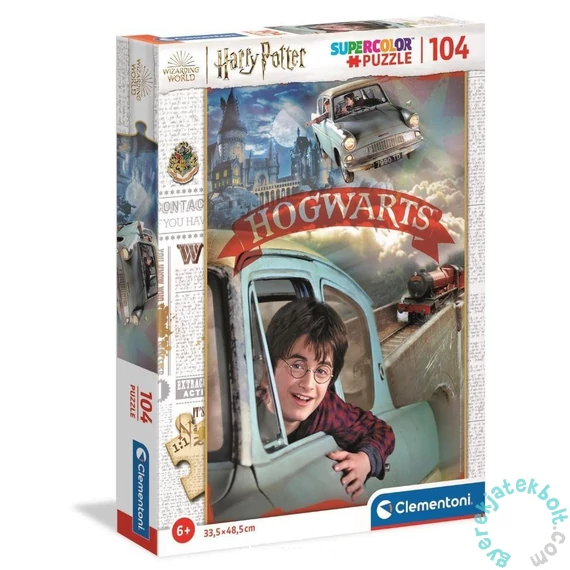 Clementoni 104 db-os - Szuper színes puzzle - Harry Potter (25724)