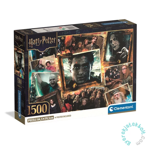 Clementoni 1500 db-os puzzle - High Quality Collection - Harry Potter (31736)