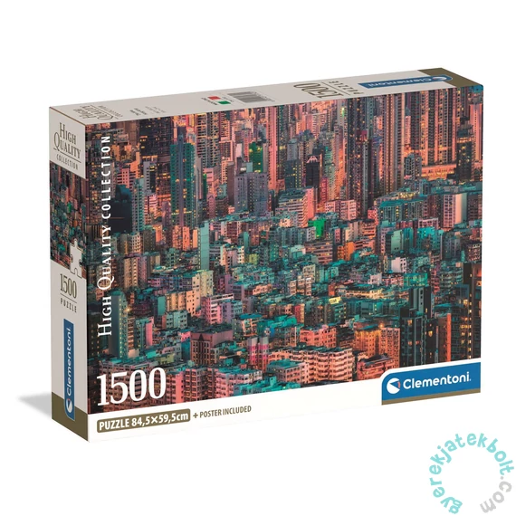 Clementoni 1500 db-os puzzle - High Quality Collection - The Hive Hong Kong (31732)