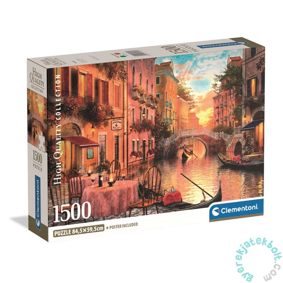 Clementoni 1500 db-os puzzle - High Quality Collection - Venezia (31743)