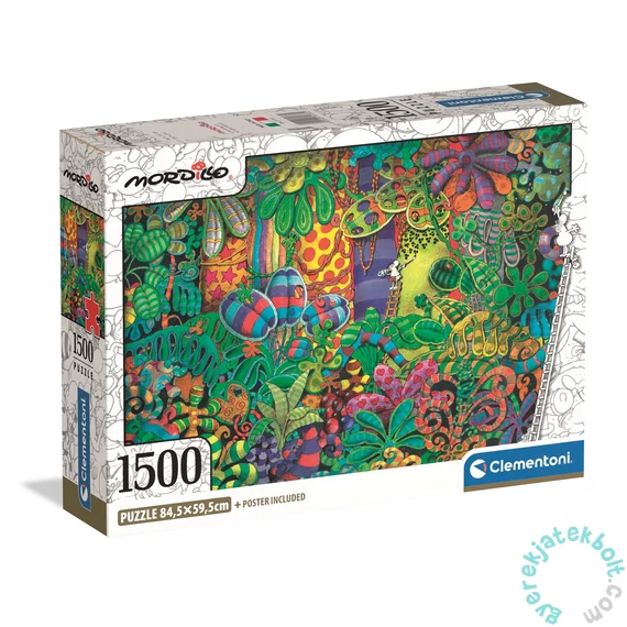 Clementoni 1500 db-os puzzle - Migh Quality Collection - Mordillo, The Painter (31737)