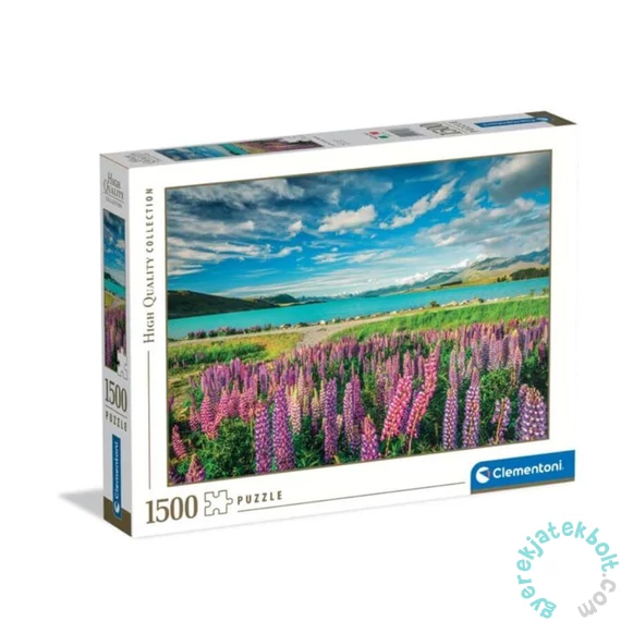 Clementoni 1500 db-os puzzle - High Quality Collection - Lupins Lake (31728)