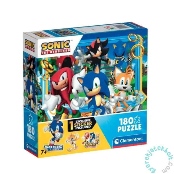 Clementoni 180 db-os puzzle - Sonic 4 (29799)