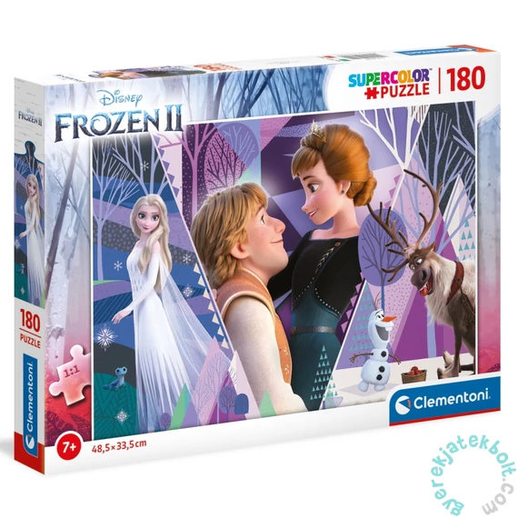 Clementoni 180 db-os Szuper Színes puzzle - Jégvarázs 2 - Szerelem (29309)