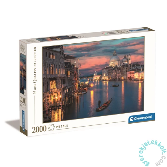 Clementoni 2000 db-os puzzle - High Quality Collection - The Magnificent Grand Canal (32083)