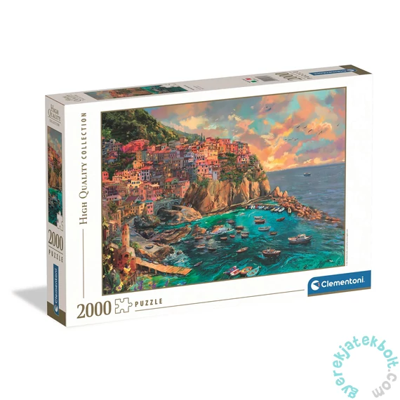Clementoni 2000 db-os puzzle - Painted Manarola (32087)