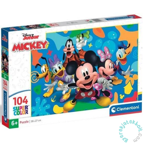 Clementoni 104 db-os puzzle - Hupikék Törpikék (25037)