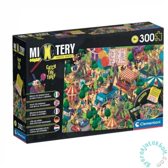 Clementoni 300 db-os puzzle - Mixtery - Kapd el a tolvajt (21715)