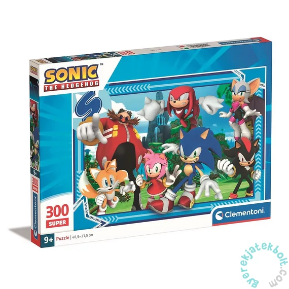 Clementoni 300 db-os puzzle - Sonic (21729)
