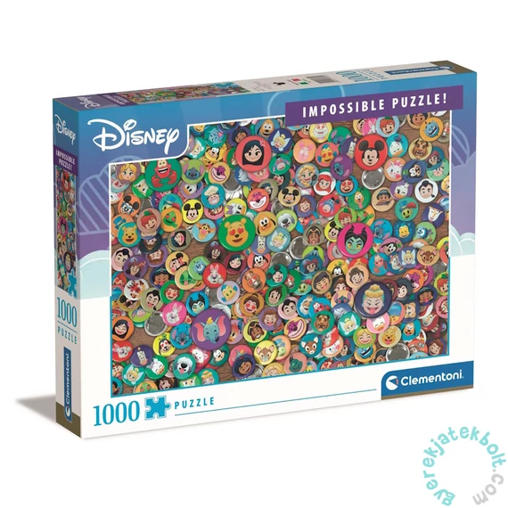 Clementoni 1000 db-os puzzle - A lehetetlen puzzle - Disney (39830)
