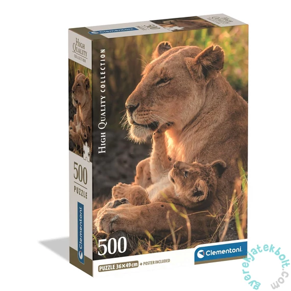 Clementoni 500 db-os puzzle - Feline Love (35620)