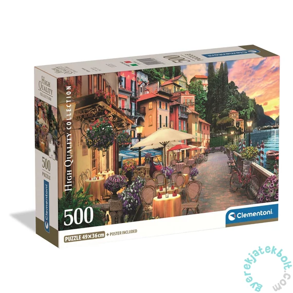 Clementoni 500 db-os puzzle - High Quality Collection - Lake Como (35582)