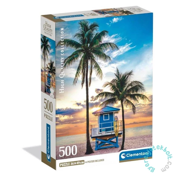Clementoni 500 db-os puzzle - High Quality Collection - Miami Beach (35574)
