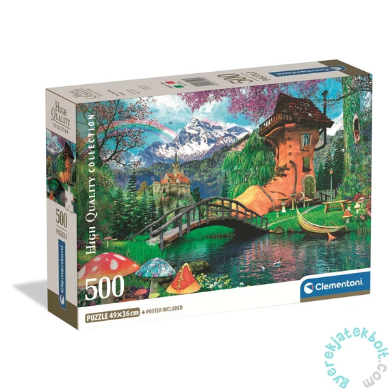 Clementoni 500 db-os puzzle - High Quality Collection - The Old Shoe House (35596)