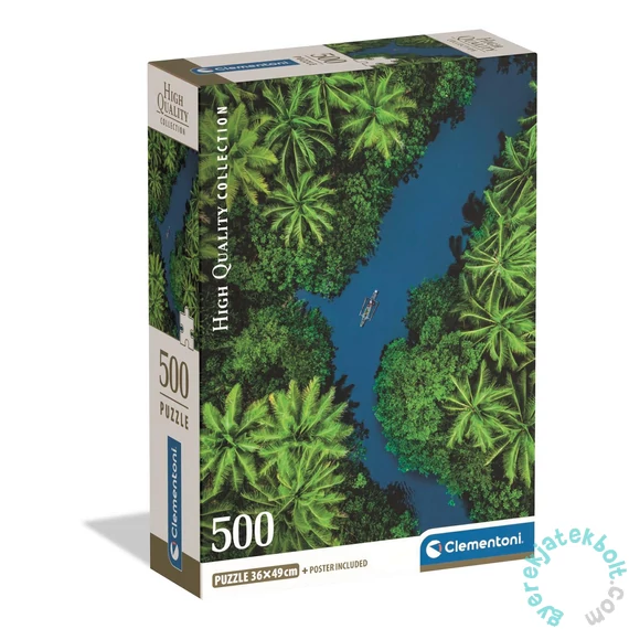 Clementoni 500 db-os puzzle - High Quality Collection - Tropical Aerial Viev (35592)