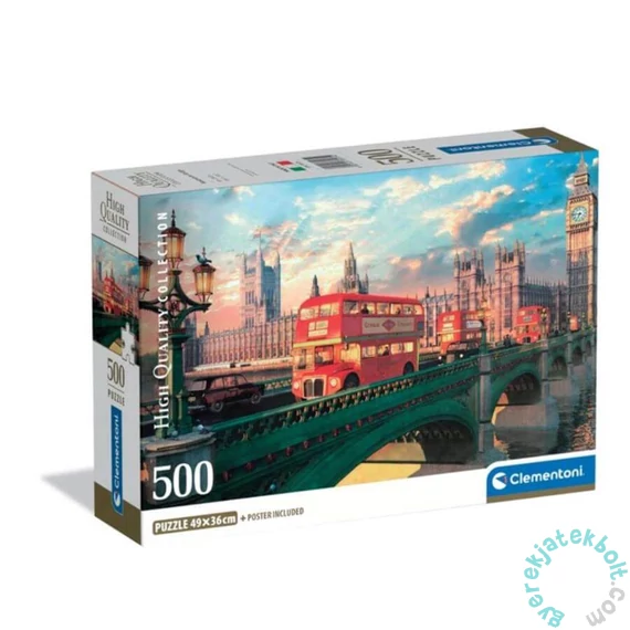 Clementoni 500 db-os puzzle - High Quality Collection - Westmister Bridge (35575)