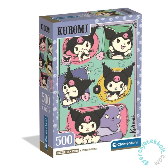 Clementoni 500 db-os puzzle - Kuromi (35622)