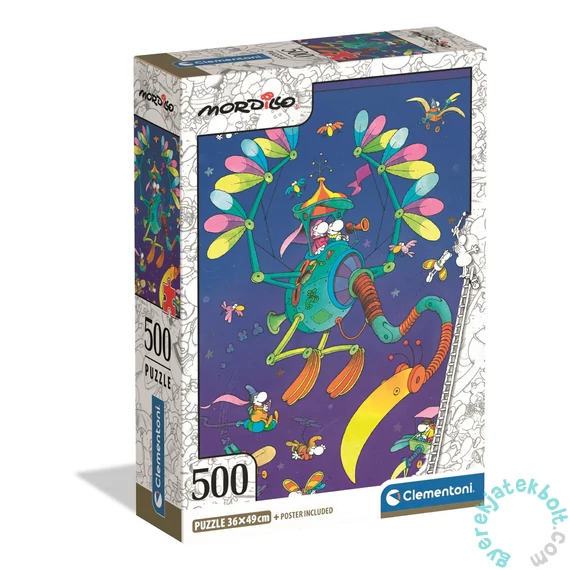 Clementoni 500 db-os puzzle - Mordillo - The Journey (35594)