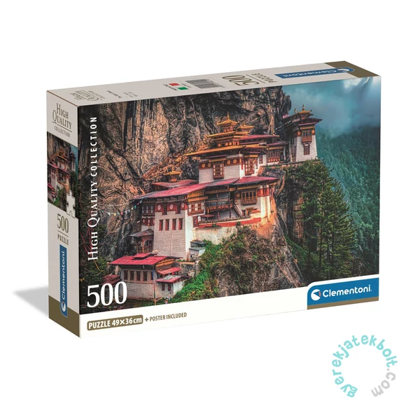 Clementoni 500 db-os puzzle - The Tiger's Nest (35619)