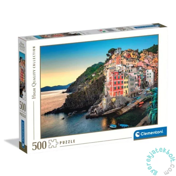 Clementoni 500 db-os puzzle - High Quality Collection - Riomaggiore Coast (35570)