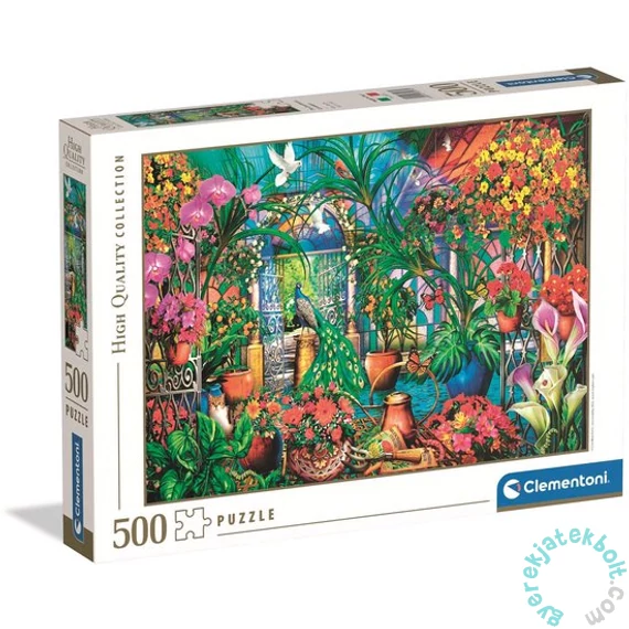 Clementoni 500 db-os puzzle - High Quality Collection - Üvegház (35573)