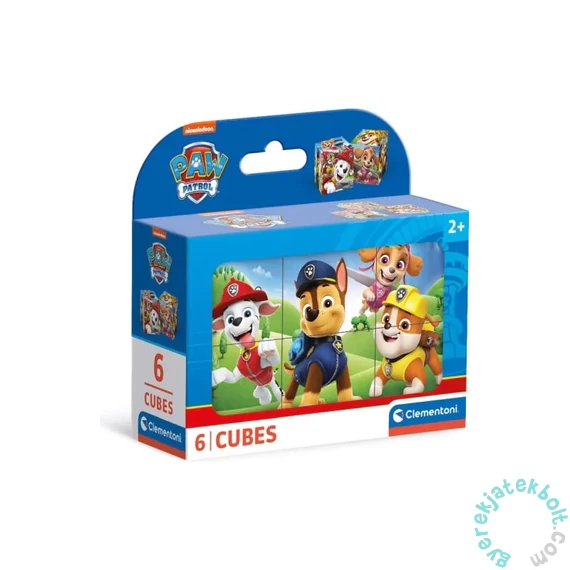 Clementoni 6 db-os mesekocka - Paw Patrol (40658)