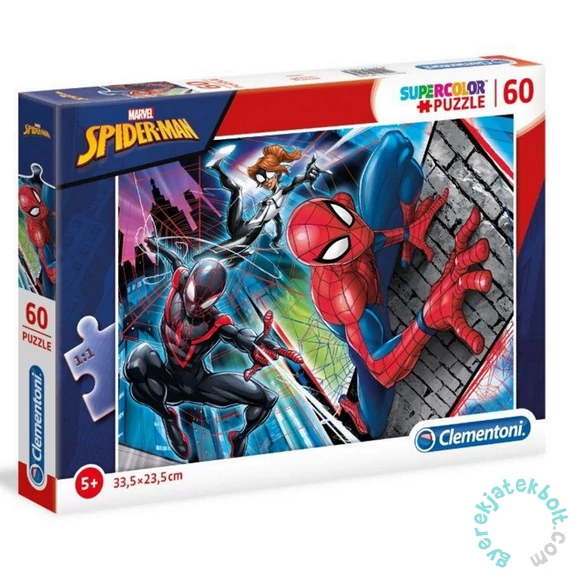 Clementoni 60 db-os Szuper Színes puzzle -  Pókember (26048)