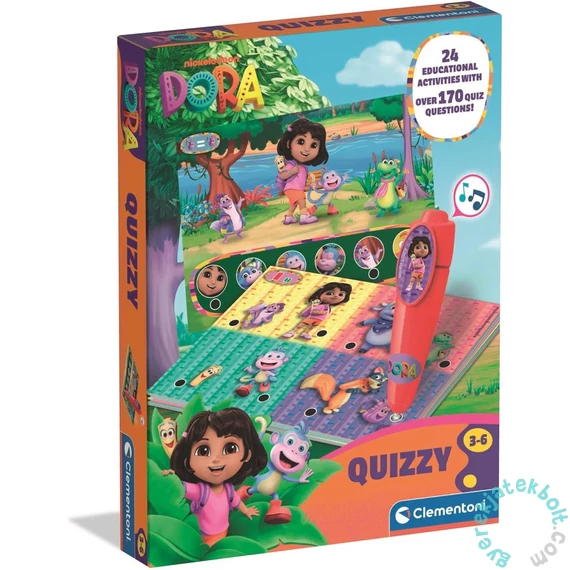 Clementoni Dóra, a felfedező Játékszett Interaktív tollal (16682)