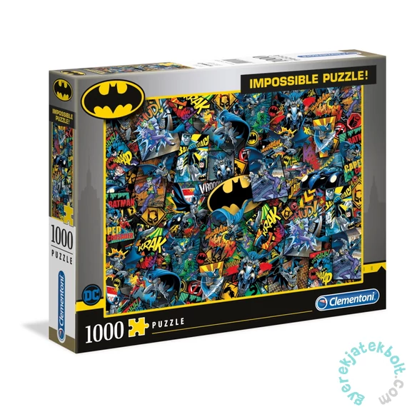 Clementoni 1000 db-os Lehetetlen puzzle - Batman (39575)