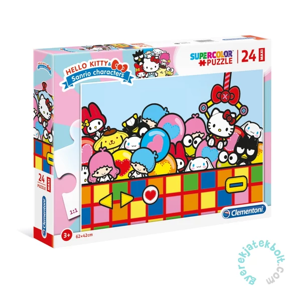 Clementoni 24 db-os Szuper Színes Maxi puzzle - Hello Kitty (24202)