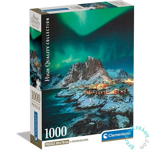 Clementoni 1000 db-os puzzle - Lofoten-szigetek (39775)