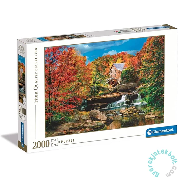 Clementoni 2000 db-os puzzle - Erdei patak a malomnál (32574)