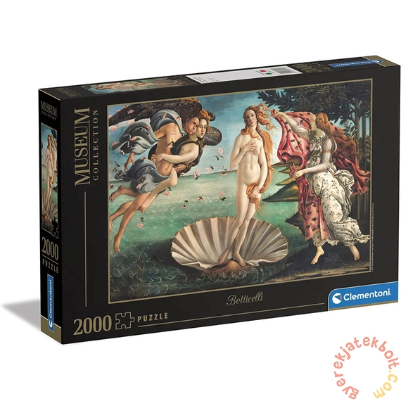 Clementoni 2000 db-os puzzle - Museum Collection - Botticelli-Vénusz születése (32572)