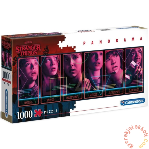 Clementoni 1000 db-os Panoráma puzzle - Stranger Things (39548)