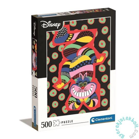 Clementoni 500 db-os puzzle - Disney - Cheshire Cat (35123)