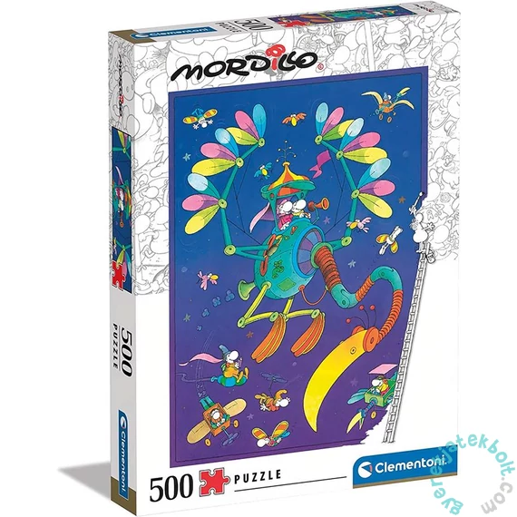 Clementoni 500 db-os puzzle - Az utazás, Mordillo (35133)
