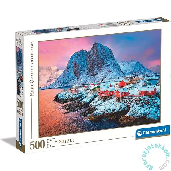 Clementoni 500 db-os puzzle - Hamnoy, Norvégia (35144)