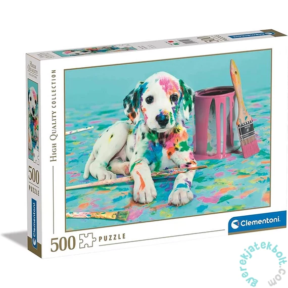 Clementoni 500 db-os puzzle - Rosszcsont dalmata kutyus (35150)