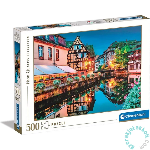 Clementoni 500 db-os puzzle - Strasbourg óvárosa (35147)